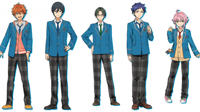 Обои картинки фото аниме, ensemble stars, ансамбль, звёзд