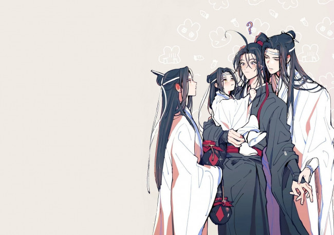 Обои картинки фото аниме, mo dao zu shi, the, untamed, неукротимый, повелитель, чэньцин, мосян, тунсю, mo, dao, zu, shi, магистр, дьявольского, культа