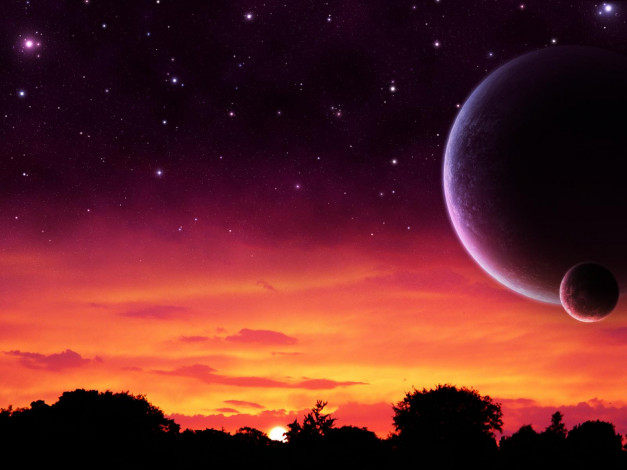 Обои картинки фото космос, арт