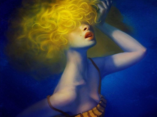 Обои картинки фото рисованные, люди