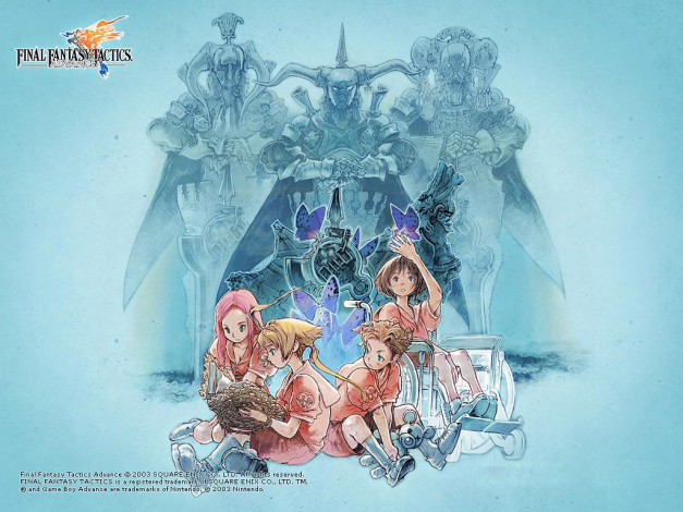 Обои картинки фото видео, игры, final, fantasy, tactics, advance