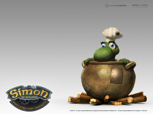 Обои картинки фото видео, игры, simon, the, sorcerer, who`d, even, want, contact