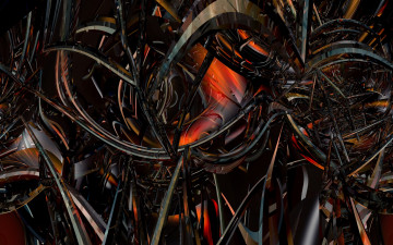 Картинка 3д графика abstract абстракции