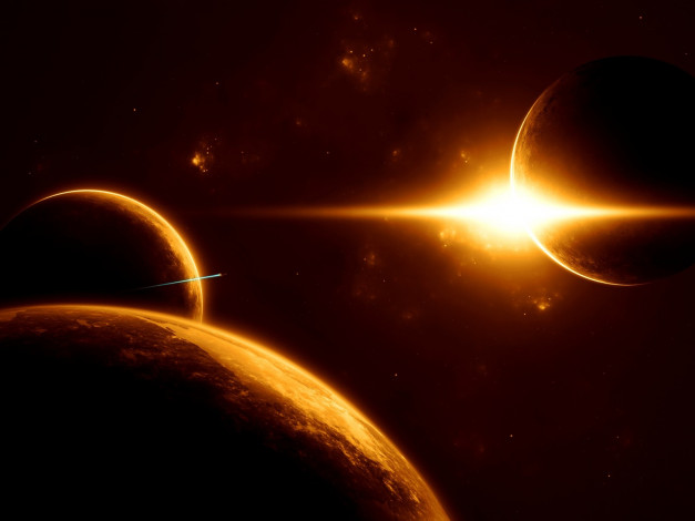 Обои картинки фото космос, арт