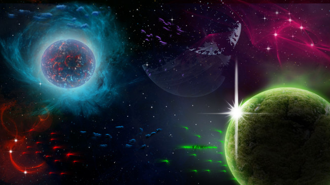 Обои картинки фото космос, арт
