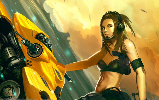 Обои картинки фото фэнтези, девушки