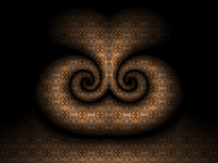 Картинка 3д графика fractal фракталы узор цвета фон