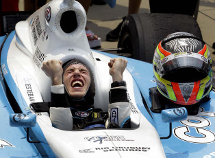 Картинка indianapolis motor speedway спорт автоспорт победа esteban guerrieri auto racing шлем