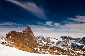 Картинка природа горы хребет