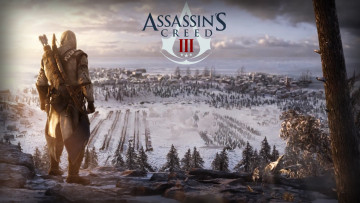 Картинка assassins creed видео игры assassin’s iii коннор кенуэй полукровка ассасин 3 радунхагейду