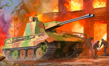 обоя рисованные, vincent, wai, огонь, пожар