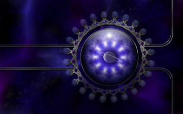 Картинка 3д графика fractal фракталы цвета узор фон