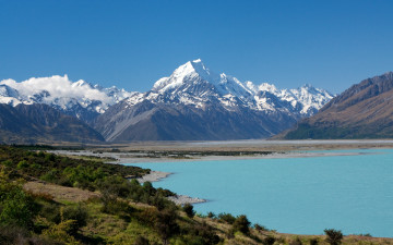 Картинка природа горы new zealand