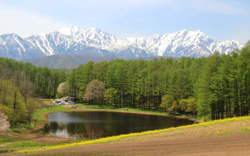 Картинка природа реки озера горы лес озеро