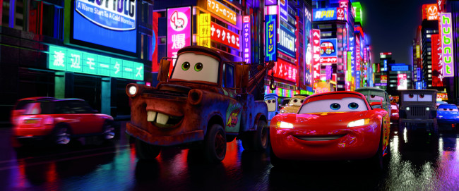Обои картинки фото cars, мультфильмы, pixar, машинки, тачки, 2