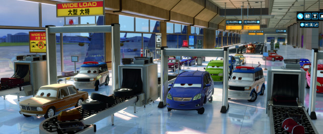 Обои картинки фото cars, мультфильмы, тачки, 2, pixar, машинки