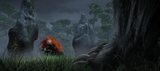 Обои картинки фото brave, мультфильмы, храбрая, сердцем