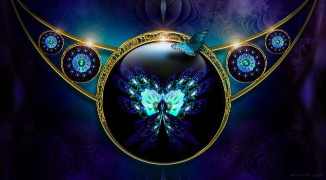 Обои картинки фото 3д, графика, fractal, фракталы, узор, цвета, фон