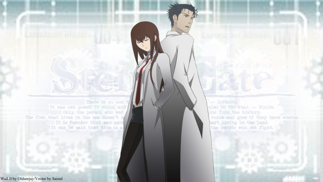 Обои картинки фото аниме, steins, gate, 