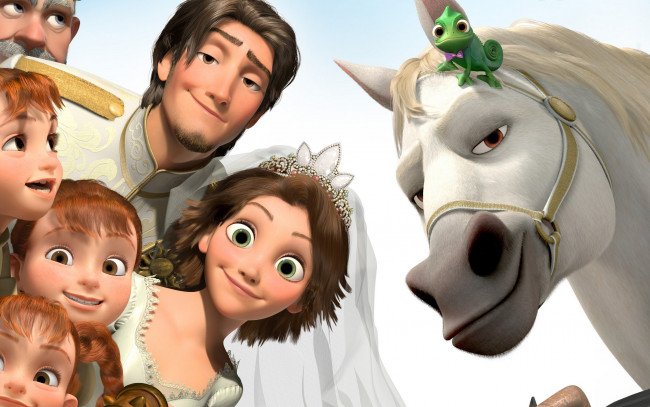 Обои картинки фото tangled, ever, after, мультфильмы, рапунцель, навсегда, девушка