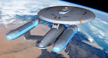 Картинка космос арт звездолет