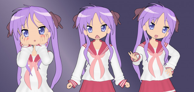 Обои картинки фото 3д, графика, anime, аниме, девушки