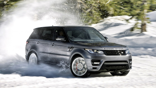 Обои картинки фото range, rover, sport, автомобили, полноразмерный, внедорожник, великобритания, класс, люкс