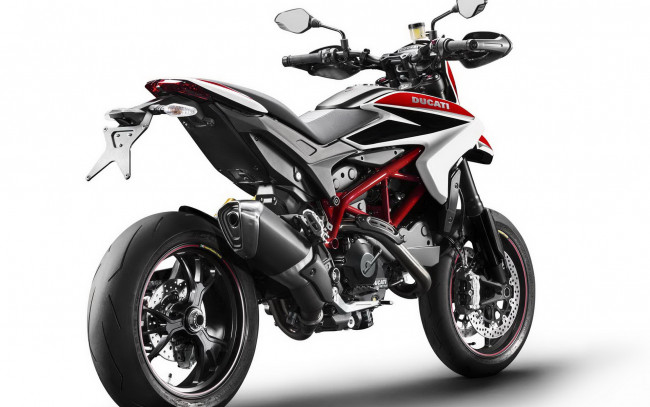 Обои картинки фото мотоциклы, ducati, hypermotard