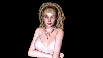 Картинка dannika 3д+графика people+ люди фон взгляд девушка