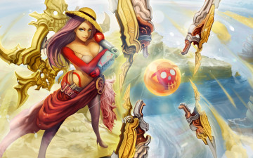 Картинка league+of+legends фэнтези роботы +киборги +механизмы league of legends the will blades irelia