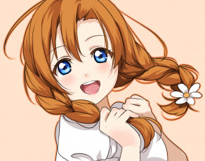 Картинка аниме love+live +school+idol+project девочка