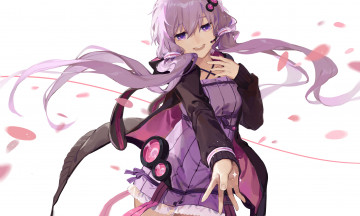 Картинка аниме vocaloid yuzuki yukari
