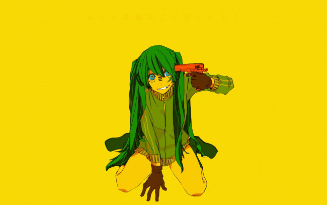 Обои картинки фото аниме, vocaloid, hatsune, miku