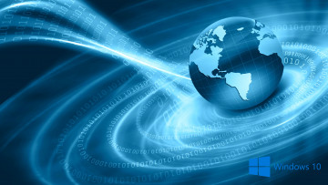 Картинка компьютеры windows++10 фон логотип