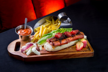 Картинка еда бутерброды +гамбургеры +канапе снедь