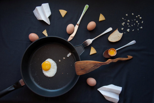 Обои картинки фото флэт-лей, еда, Яичные блюда, натюрморт