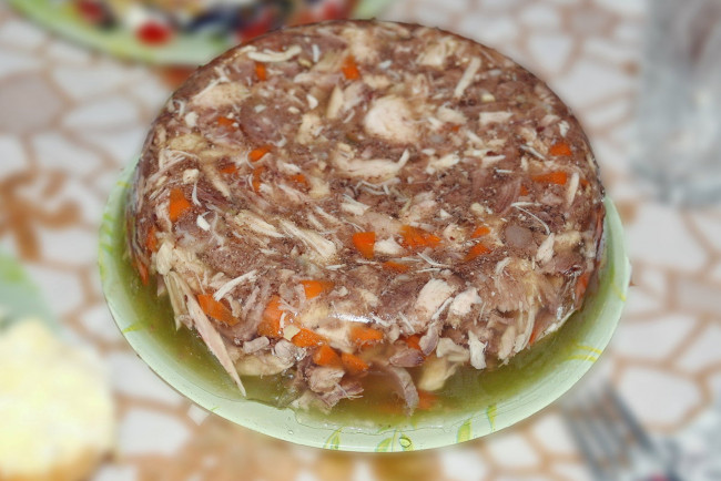 Обои картинки фото еда, мясные блюда, студень