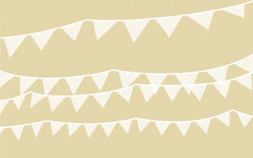 Картинка рисованное минимализм гирлянда флажки