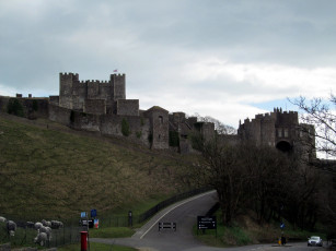 Картинка dover+castle kent города замки+англии dover castle
