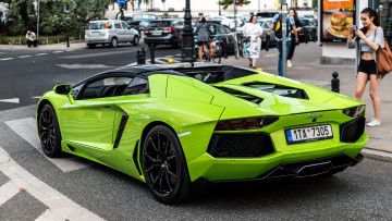 Картинка автомобили выставки+и+уличные+фото lamborghini aventador