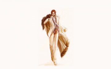 Картинка аниме unknown +другое+ парень костюм пальто