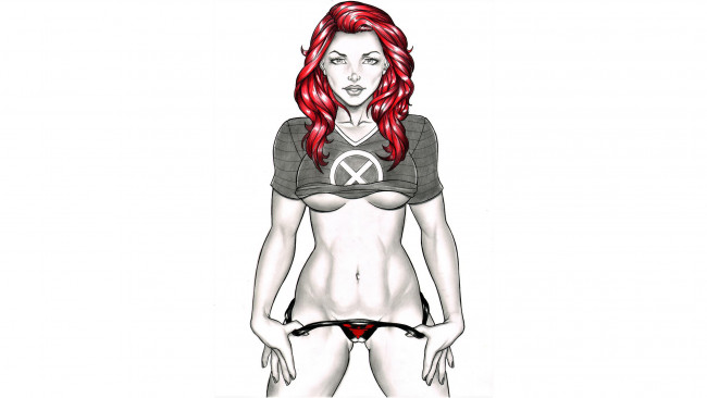 Обои картинки фото рисованное, elberty oliveira, девушка, фон, взгляд