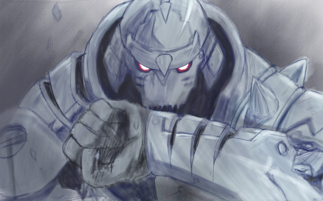 Обои картинки фото аниме, fullmetal alchemist, стальной, алхимик