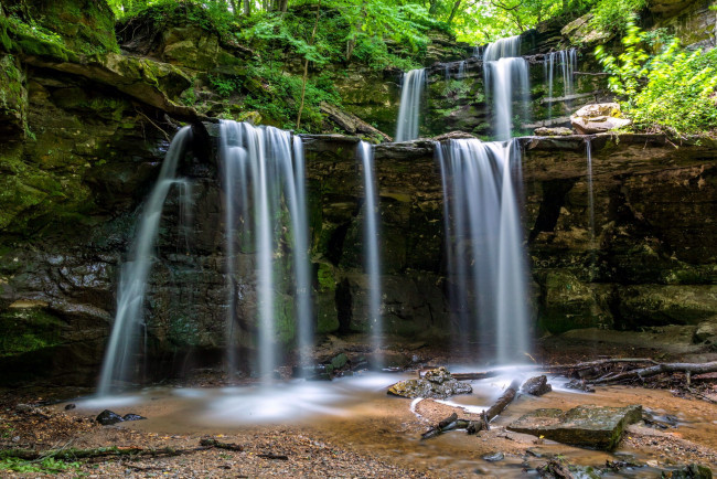 Обои картинки фото minnesota, природа, водопады