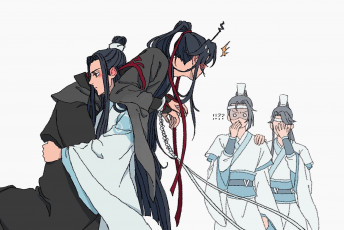 Картинка аниме mo+dao+zu+shi вэй усянь лань ванцзи сычжуй цзинъи