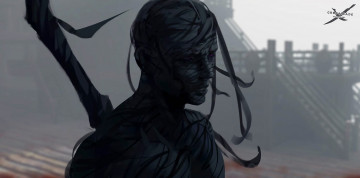 Картинка фэнтези _ghost+blade+ +призрачный+клинок мумия клинок