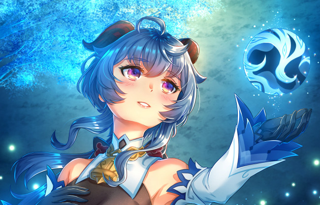 Обои картинки фото аниме, genshin impact, genshin, impact