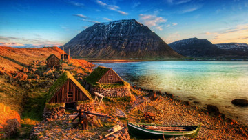 Картинка isafjordur iceland корабли лодки +шлюпки