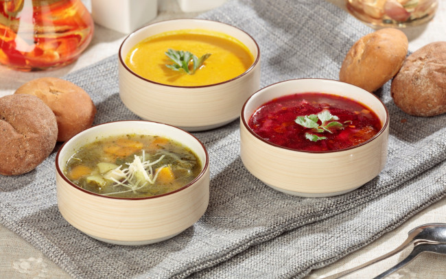 Обои картинки фото еда, первые блюда, борщ, тыквенный, щи