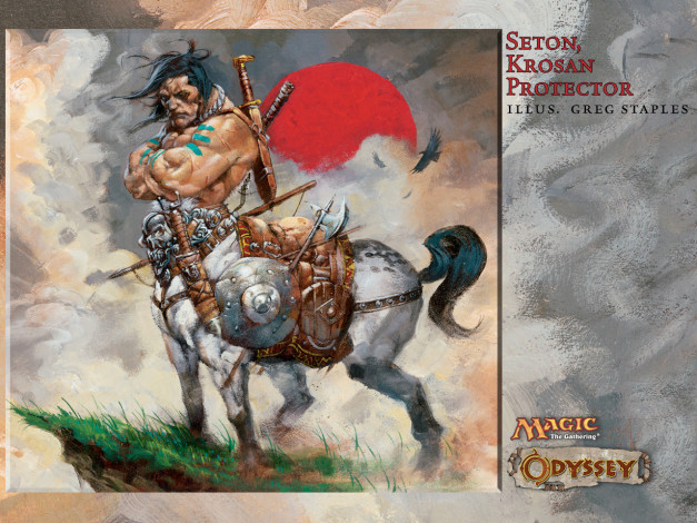 Обои картинки фото magic, the, gathering, 93, фэнтези